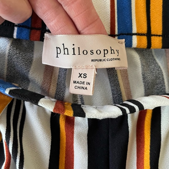 Philosophy Wide Leg Flare Pants - Picture 7 of 12